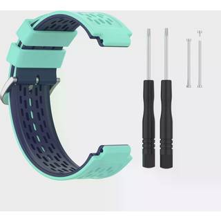 Urarmbånd  Garmin Forerunner 220/230/235/630/620/735XT, Approach S20/S5/S6 Turkis