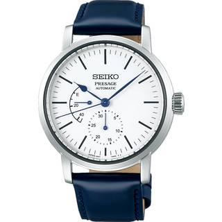 Seiko Presage SPB161J1 Automatic Blue Leather Strap Watch - W25476