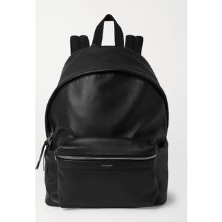 SAINT LAURENT - City Leather Backpack - Men - Black