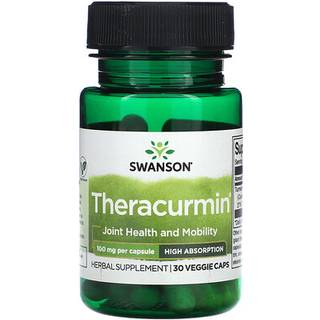 Theracurmin, 100 mg højabsorption - 30 kapsler