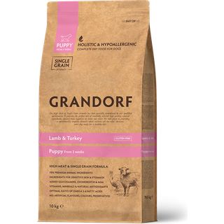 Grandorf Puppy - Lam og Kalkun - 10kg