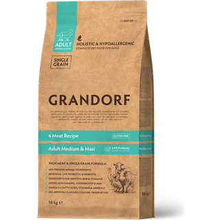 Grandorf Adult 4 Meat - Lam, Kalkun, And og Vildsvin - 10kg
