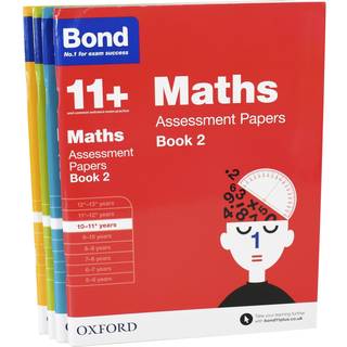 Bond 11+: Assessment Papers Book 2 Age 10-11 Years Bundle: English, Maths, Non-verbal Reasoning, Verbal Reasoning (for GL Assessment & other 11 plus exams)