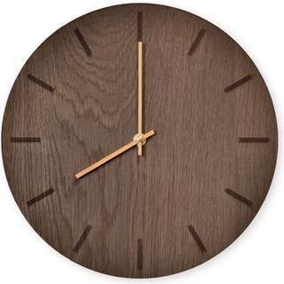 Hemverk Vægur Mørk Eg Copper Ø38 cm