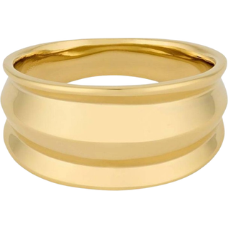 Pernille Corydon Ocean Shine Ring 18 kt. Forgyldt Sølv r-417-gp-52 - Dame - 925 Sterling Silver