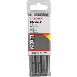 BOSCH Set 10 burghie SDS-plus-5X 5x50x110 mm