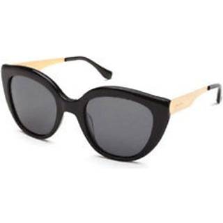 Italia Independent Kvinde I-LIGHT METAL 0805 009.ACE Outlet solbriller Acetat Sort Cat Eye