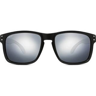 Polar 358 Polarized 77B 55 Solbriller Mænd Black - Shiny Black - 55mm