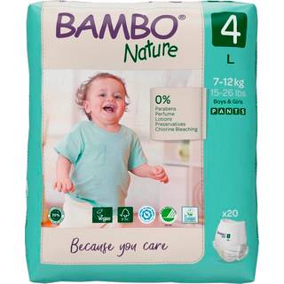 Bambo Nature svanemærket børne buksebleer str.4, 7-12 kg