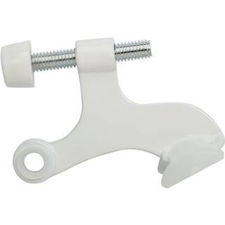 10 Pack ROK Hardware Justerbar Heavy Duty H?ngsel Pin Door Stop i hvid finish Rokdsp1wh