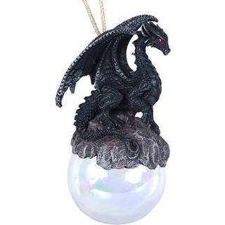 Checkmate Dragon Ornament Ball af Ruth Thompson Christmas Tree Holiday Decoration Gift Decor (sort)