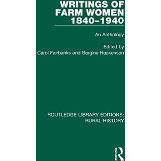 Writings of Farm Women, 1840-1940