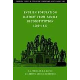 English Population History from Family Reconstitution 1580–1837