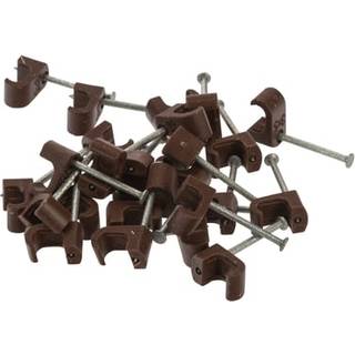 Nordic Quality Cable Clips 3x5mm - 25 pcs