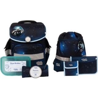 School Mood Timeless Moritz mit LED-Patchy 7-tlg. Schulranzenset