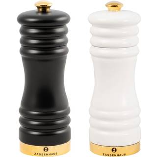 Zassenhaus Munchen kværn Mat sort/guld 15 cm.