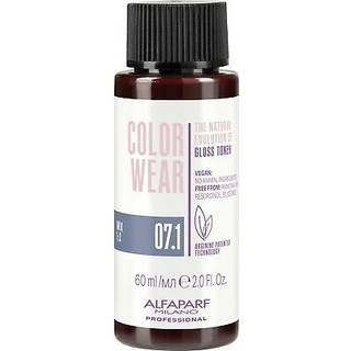 Alfaparf Milano Color Wear Gloss Toner 07.1 Soft Medium Ash Blonde - 60 ml