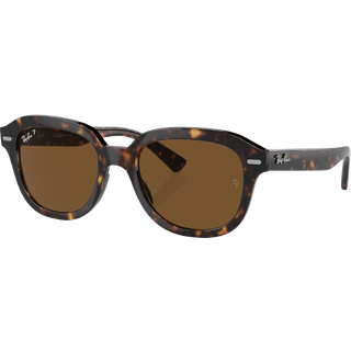 Ray-Ban RB4398 Erik Polarized 902/57 51 Solbriller Mænd Tortoiseshell - Dark Tortoise - 51mm