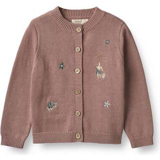 Wheat Lavender Rose Strik Cardigan Ella