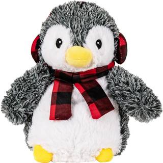 1i4 gruppe varme venner mikrobølger af lavendel duftende plys legetøj udstoppet dyr - pennie penguin