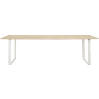 Muuto 70/70 Bord 108x255 Cm / t - Spisebord & Barbord Massiv Eg Hvid - 65166