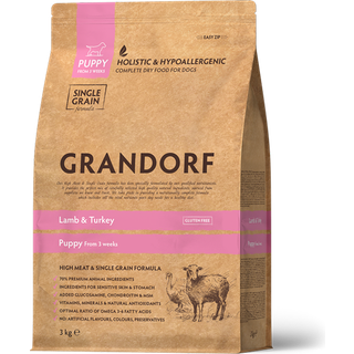 Grandorf Puppy - Lam og Kalkun - 3kg