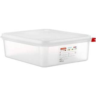 Beholder Araven lufttæt L32.5xB26.5xH10cm 1/2GN 6.5ltr polypropylen låg klar