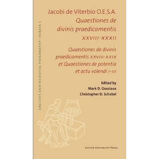 Quaestiones de divinis praedicamentis XXVIII-XXXII