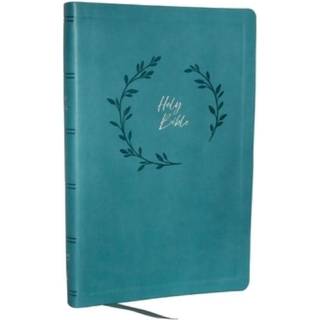 NKJV Holy Bible, Value Ultra Thinline, Teal Leathersoft, Red Letter, Comfort Print