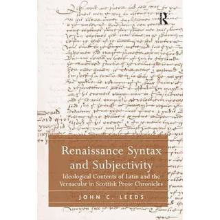 Renaissance Syntax and Subjectivity