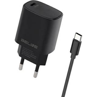 Beline PD 3.0 USB-C opladningssæt - 20W - sort