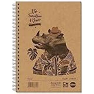 Rhino Recycled kinabog 70g A4 linjeret