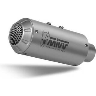 MIVV Mk 3-Udstødninger Rustfrit stål natur mat eller sort