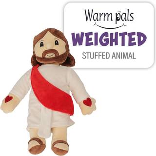 1i4 Group Warm Pals - Jesus - Hyggeligt lavendel duftende plys legetøj - Fyldt Jesus plys - Køle komfort Plushie - Christian Toys