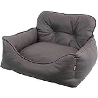 Komfort seng ENOCK - 75 x 70 x 22/38 cm - Mørkegrå
