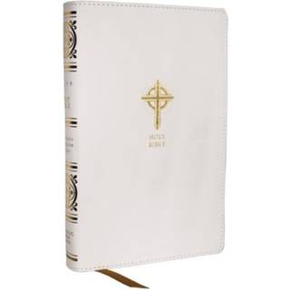 NRSVCE Sacraments of Initiation Catholic Bible, White Leathersoft, Comfort Print