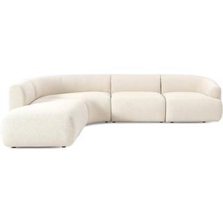 Modulær Bouclé-hjørnesofa Sofia (4-personers)