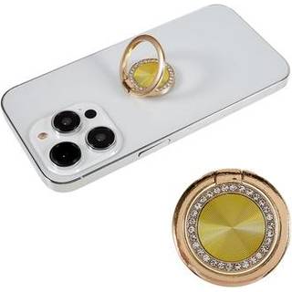 Rhinestone Dekorative Universal Ringholder - Gul