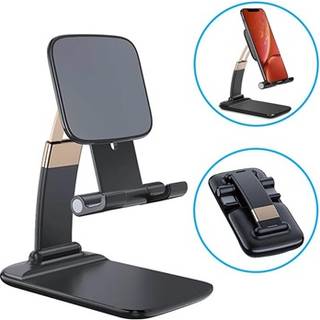 Sammenfoldelig Gravity Bordholder til Smartphone/Tablet - Sort