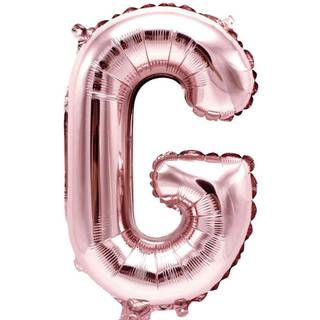 Folienballon Buchstabe rosa 36cm