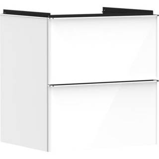 hansgrohe Xelu Q vaskeskab 580/475 2sk, hvid hgl