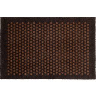 Dot Gulvmåtte, Cognac/Mørkebrun, 60x90 cm