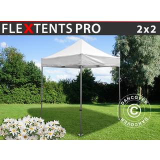 Foldetelt FleXtents Easy up pavillon PRO 2x2m Hvid