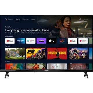Sharp 32" HD Ready Android TV 32FH4EA ➞ På lager - klar til levering og afhentning
