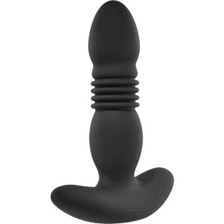 Playboy - Genopladelig anale vibrator (sort)