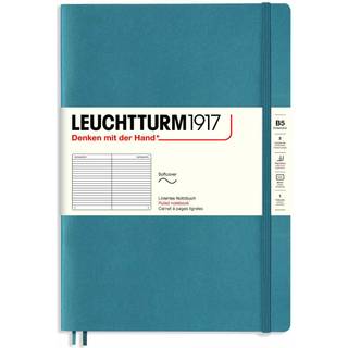 Notizbuch Composition liniert Softcover B5 - Stone Blue