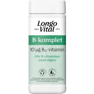 Longo Vital B-Komplet Kosttilskud 180 stk