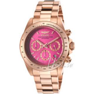 Invicta 16657 Speedway Rosa/Rosaguldtonet stål Ø41 mm