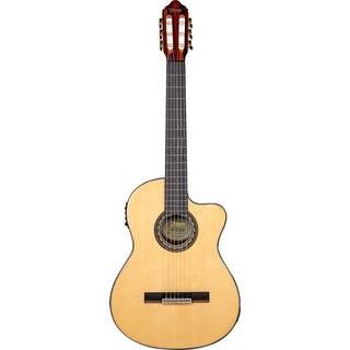 Valencia VC564CE 4/4 Natural Klassisk guitar med forforstærker