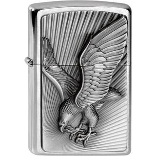 Zippo Chrom Børstet Eagle Lighter